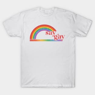 Florida Say Gay I Will Say Gay LGBTQ Gay Rights Shirt T-Shirt